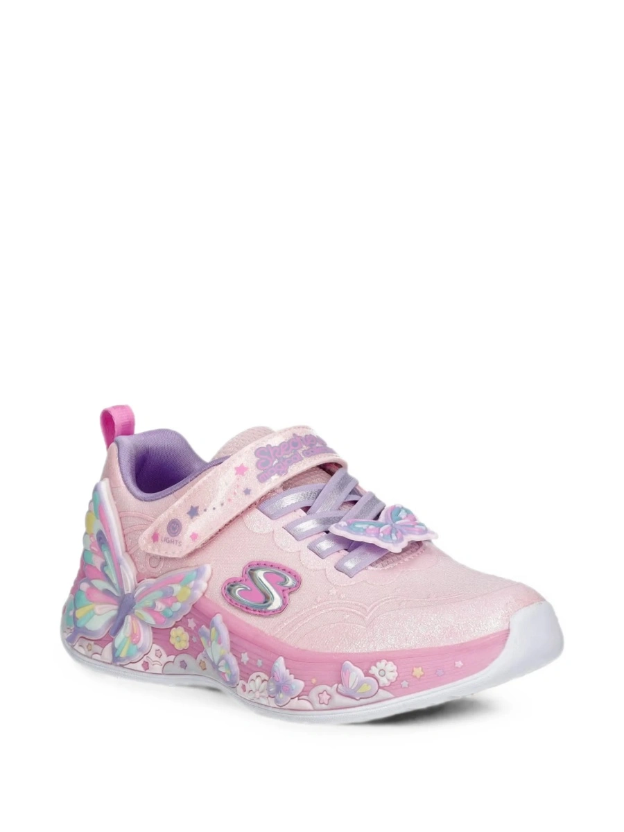 Sneakers SKECHERS roz din plasa si poliuretan - Img 3