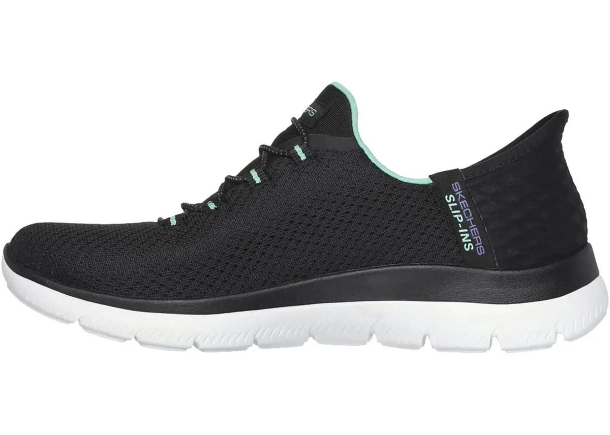 Sneakers Slip-ins Summits - Diamond Dream Black/Turquoise - Img 3