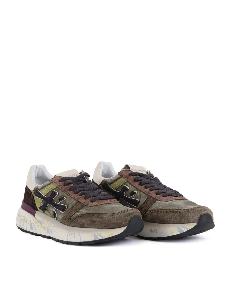 Sneakers SNEAKERS MICK GREEN/TAUPE/PURPLE - Img 2