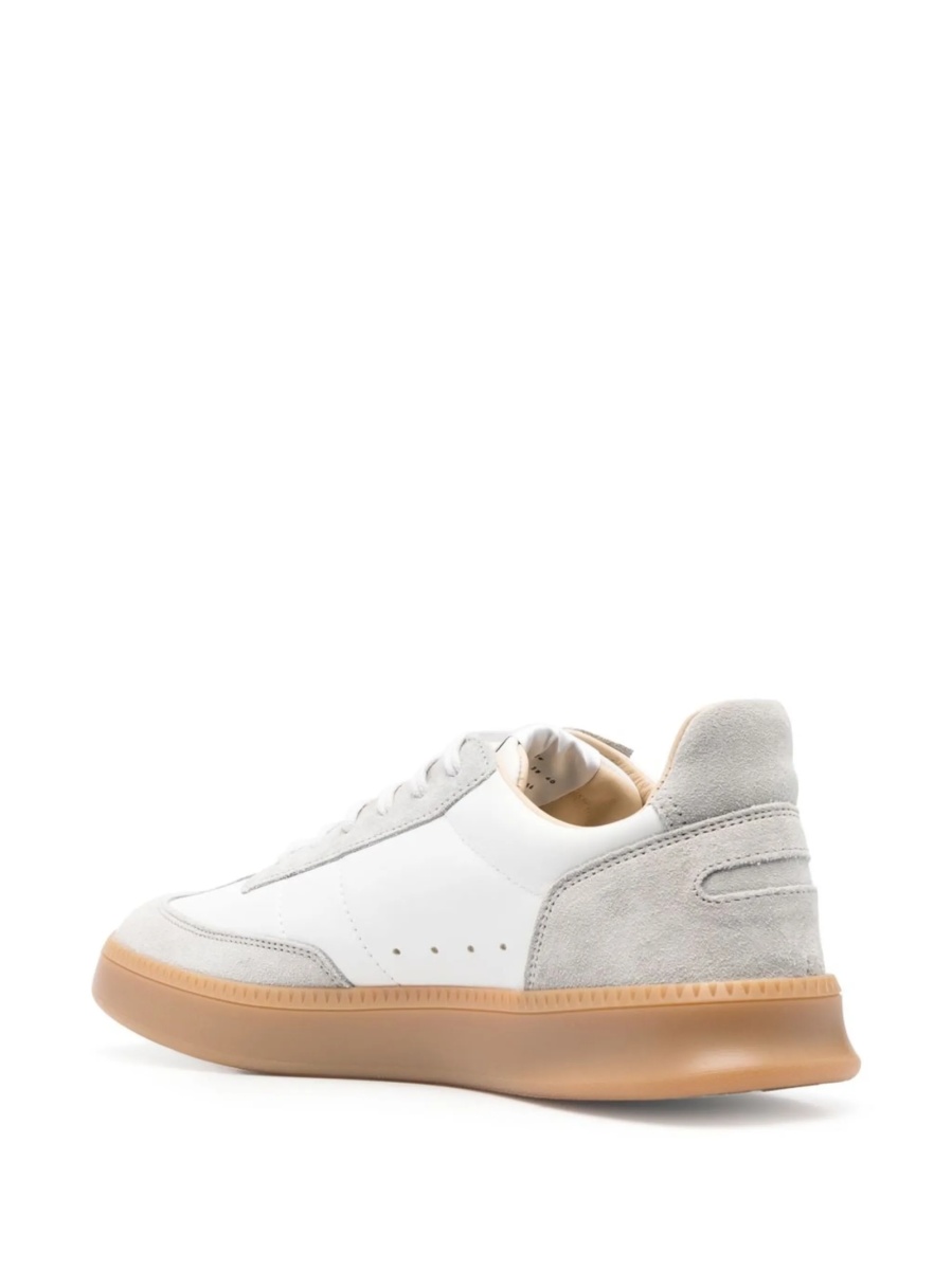 Sneakers SPALWART albi din piele - Img 3