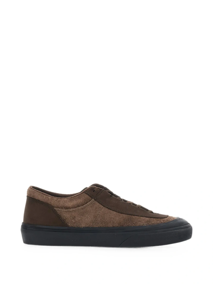 Sneakers Stone Island maro din piele intoarsa - Img 8