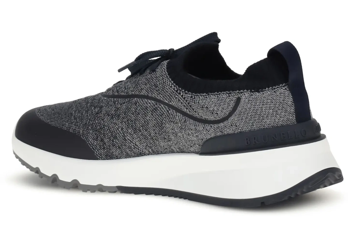 Sneakers Techno cotton knit Sneakers runners - Img 3