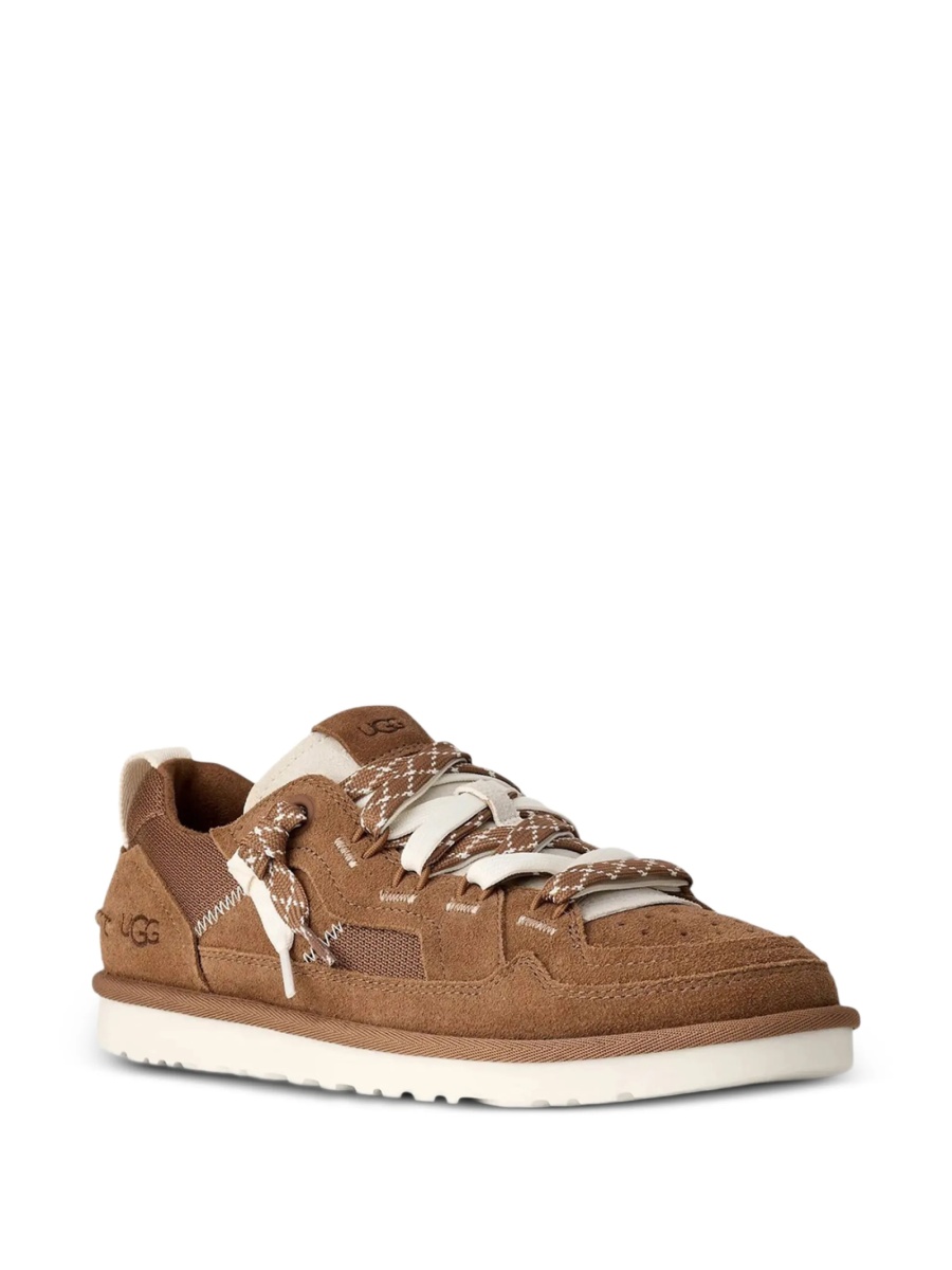 Sneakers UGG maro din piele intoarsa - Img 2