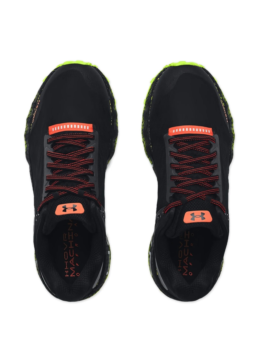 Sneakers Under Armour negri din poliuretan - Img 3