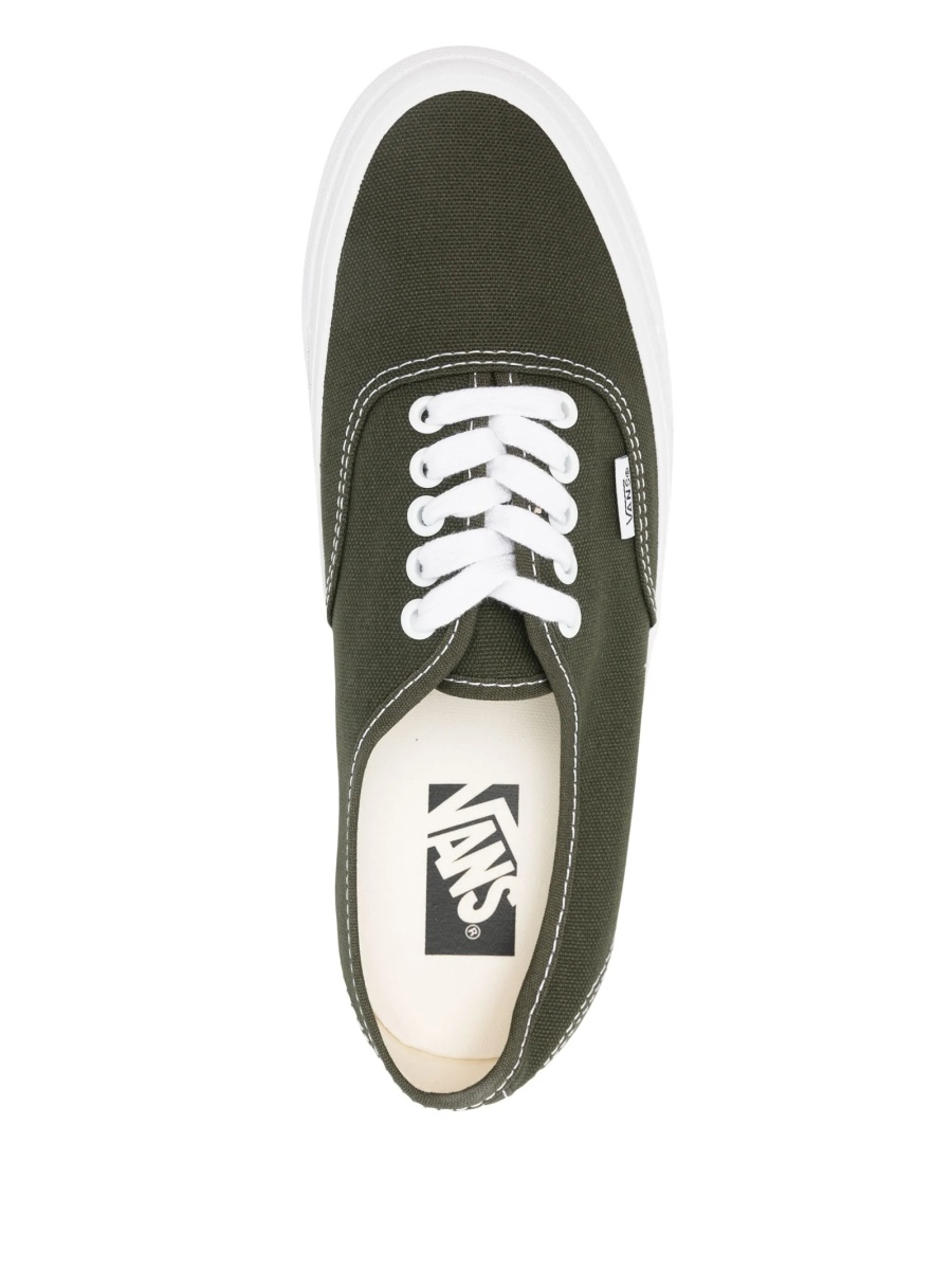 Sneakers Vans Authentic verzi din material textil - Img 4