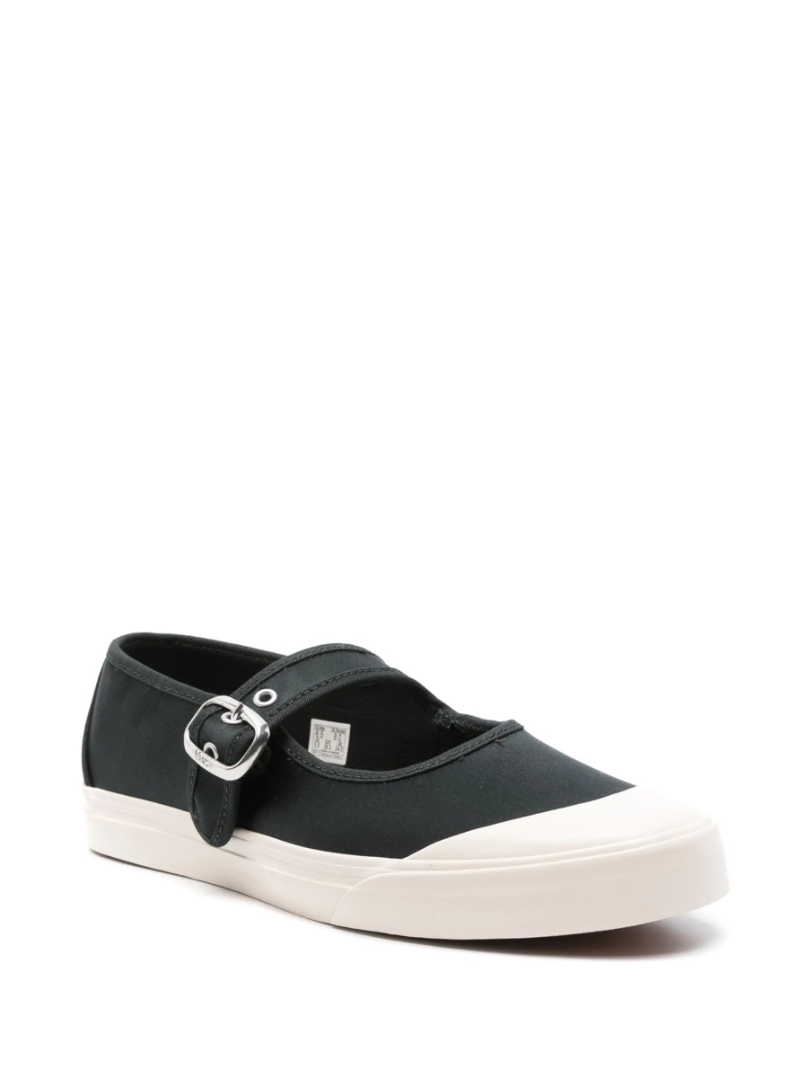 Sneakers Vans negri din cauciuc si material textil - Img 2