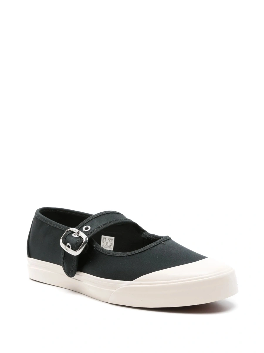 Sneakers Vans negri din cauciuc si material textil - Img 2