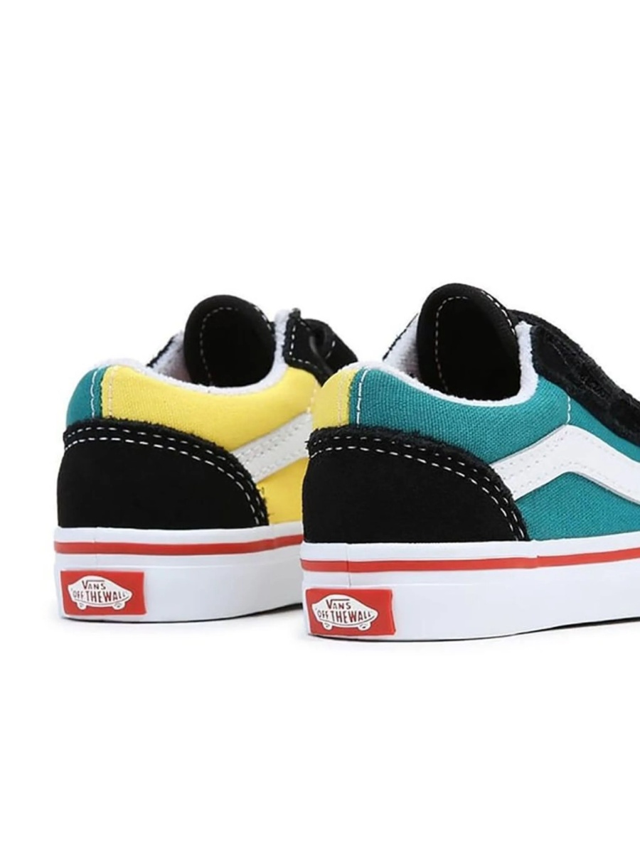 Sneakers Vans negri din material textil - Img 2