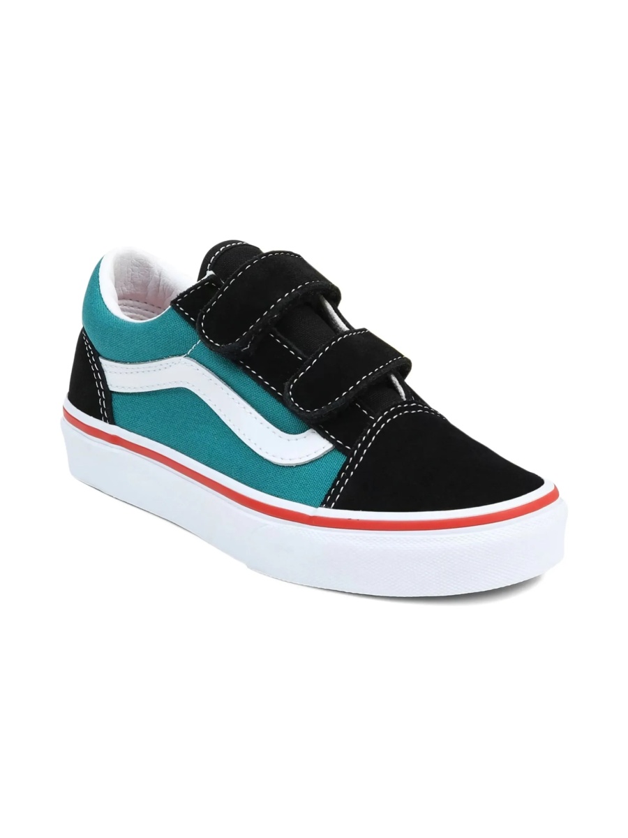 Sneakers Vans negri din material textil - Img 3