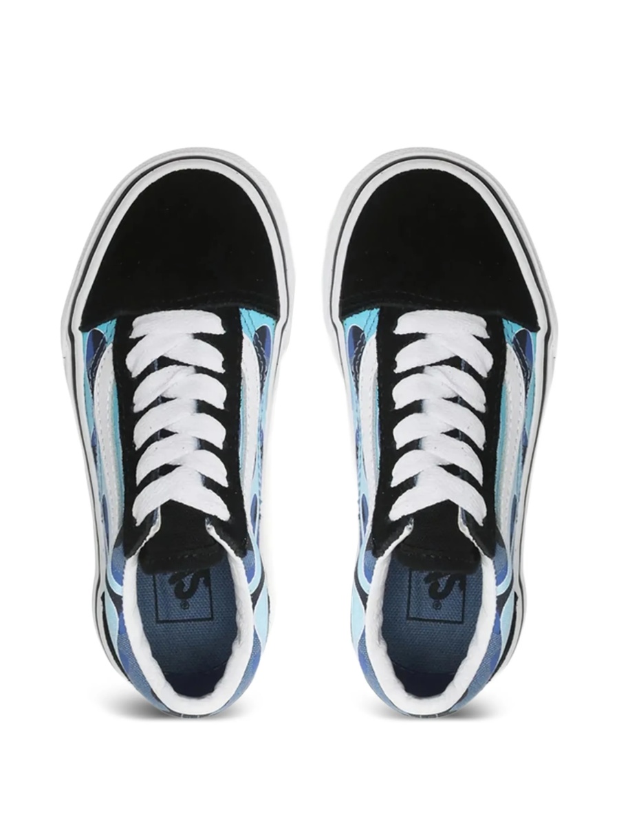 Sneakers Vans negri din material textil - Img 4