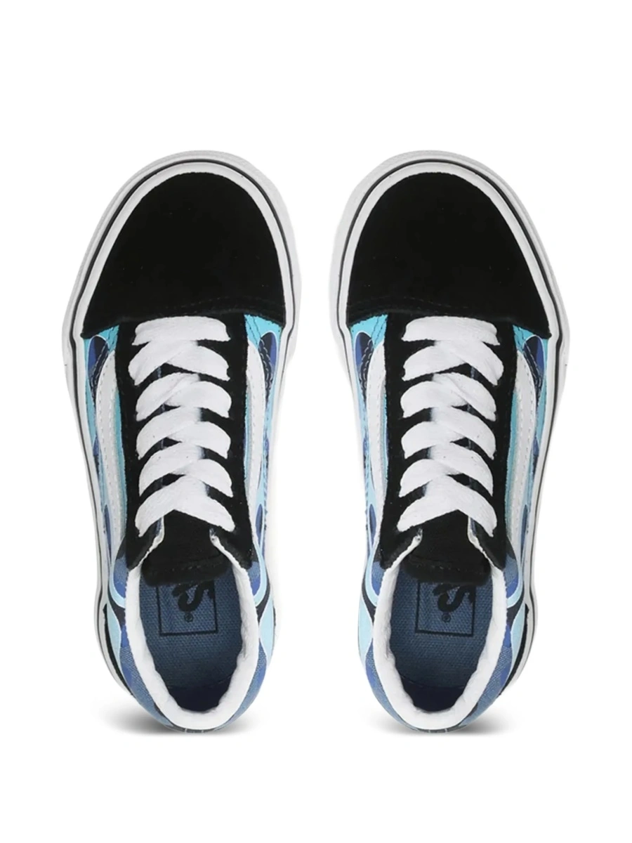 Sneakers Vans negri din material textil - Img 4