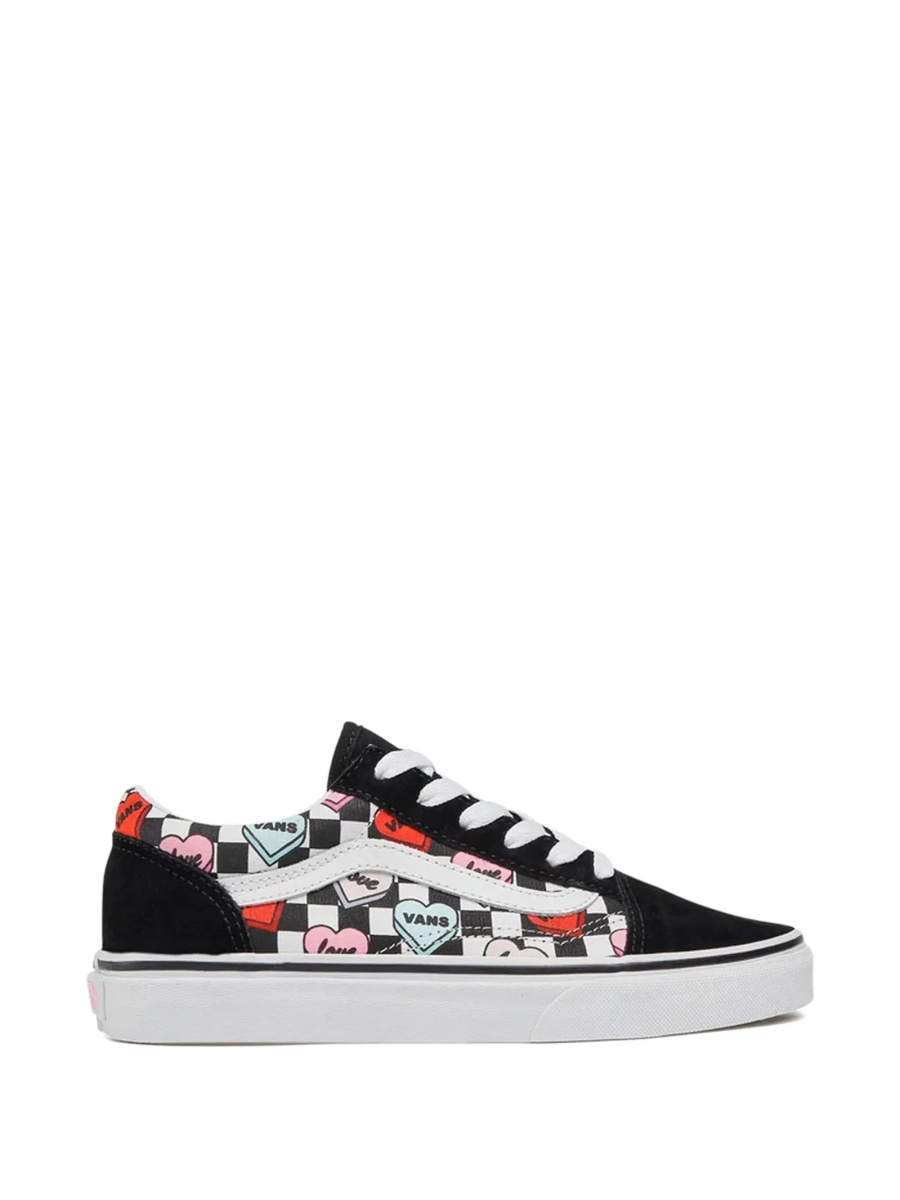 Sneakers Vans negri din piele intoarsa si material textil - Img 2
