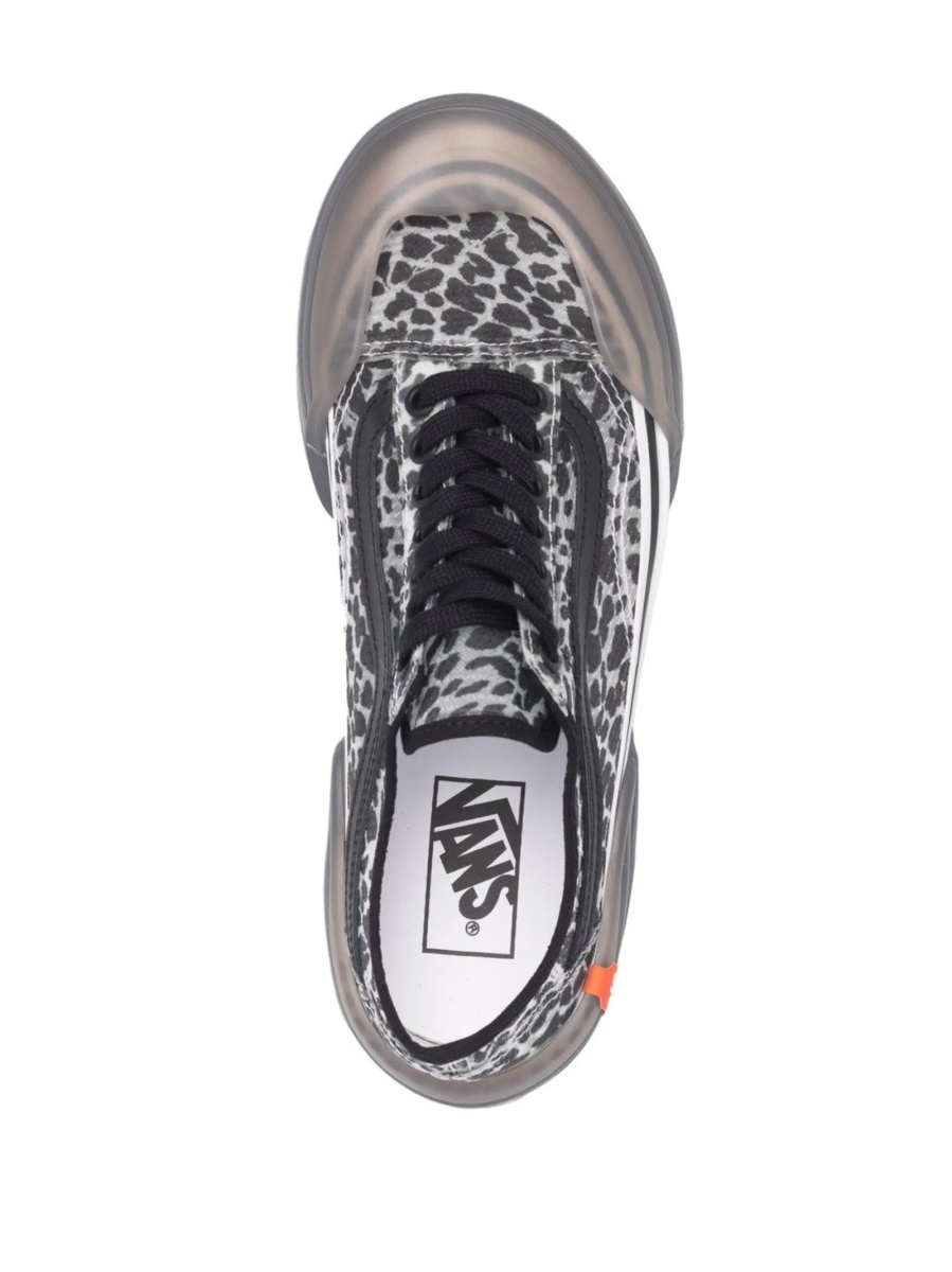 Sneakers Vans Old Skool gri din polyester - Img 4