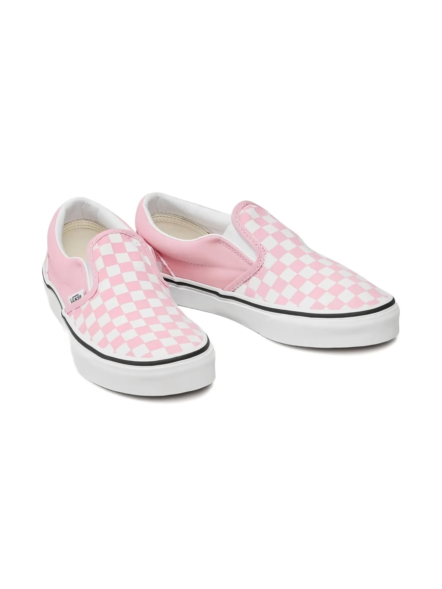 Sneakers Vans roz din material textil - Img 5