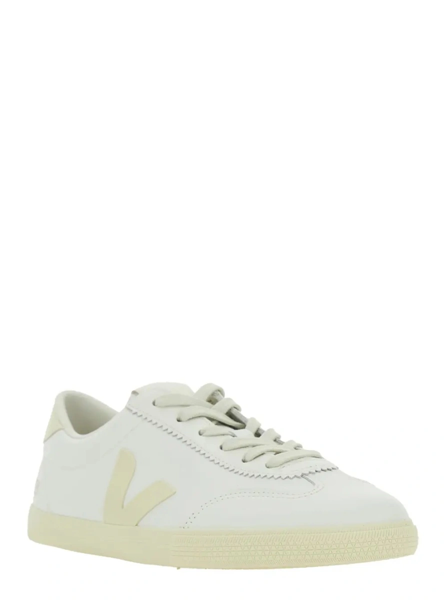 Sneakers VEJA albi din piele 'Volley' - Img 2