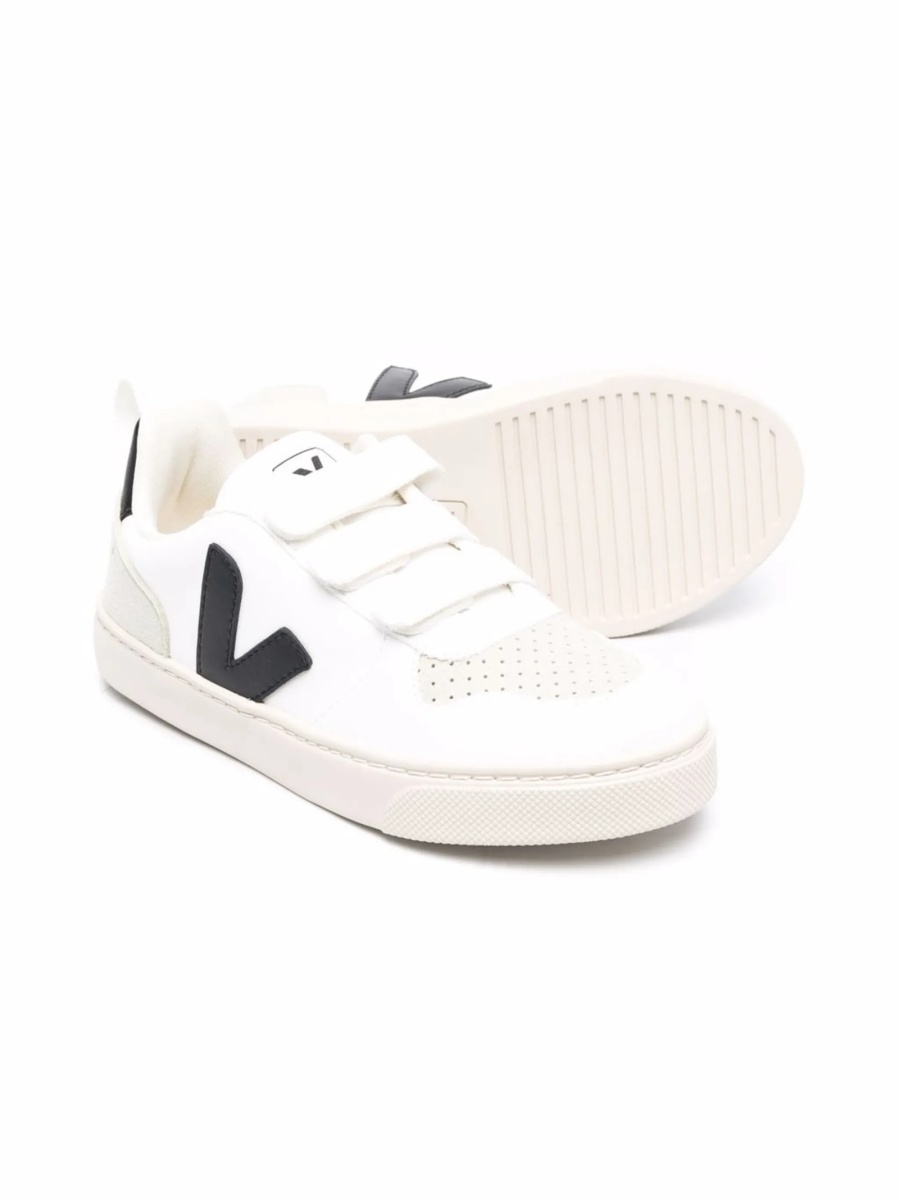 Sneakers VEJA albi din piele - Img 2