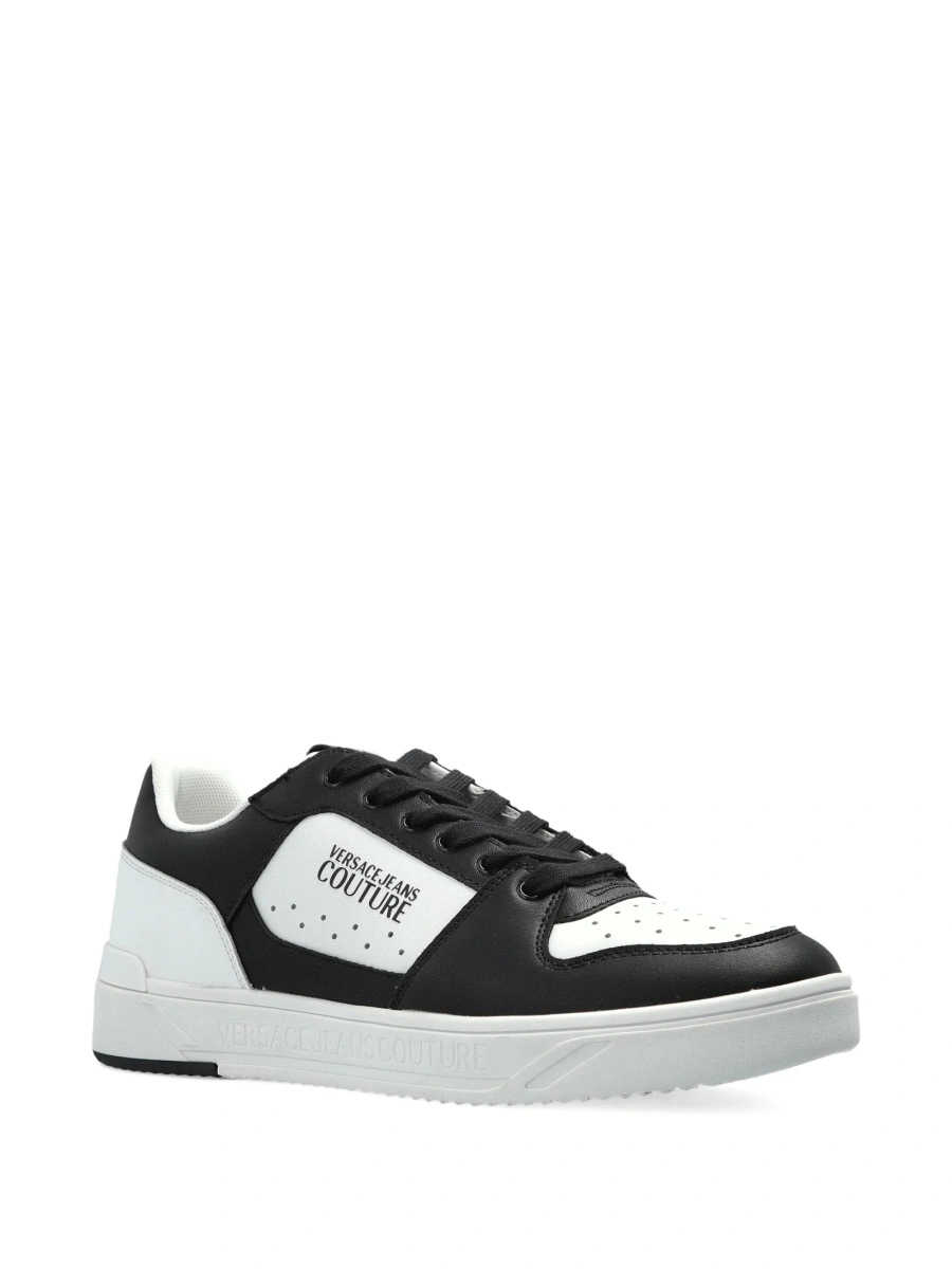 Sneakers Versace Jeans Couture albi din poliuretan - Img 2