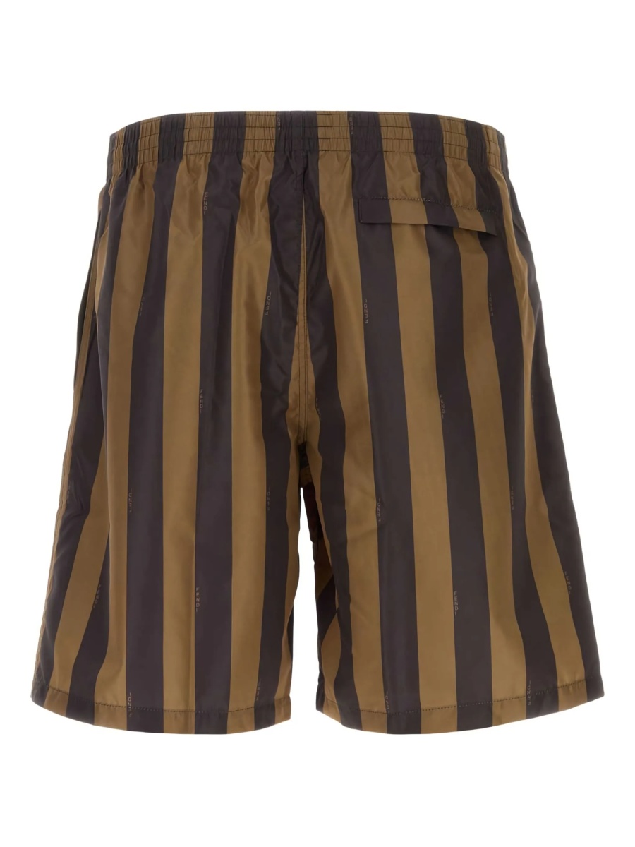Sort de baie Fendi maro din polyester - Img 2