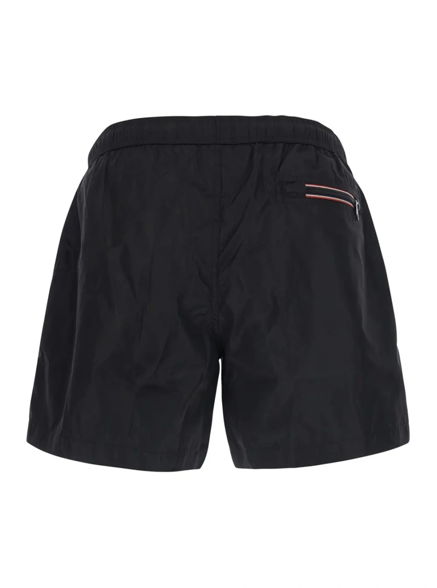Sort de baie Moncler negru - Img 2