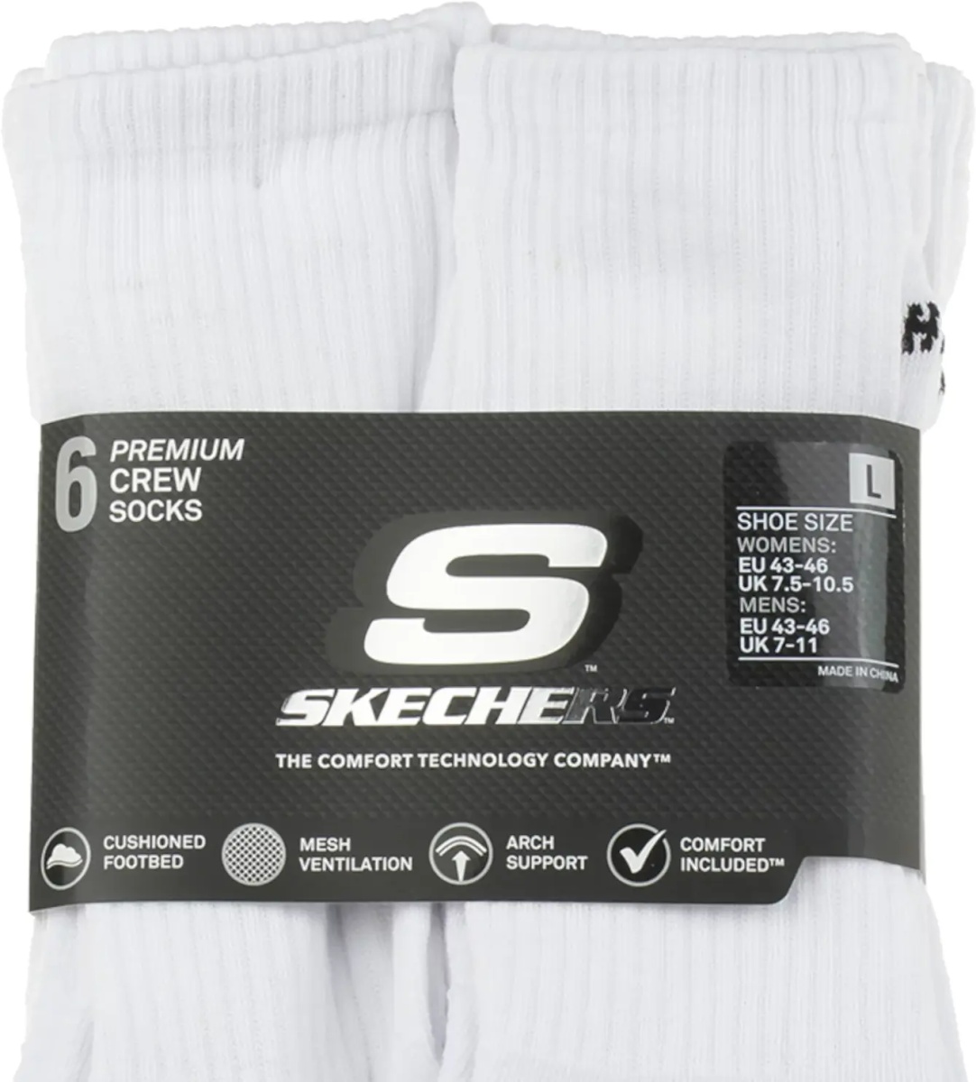 Sosete 6pk Core Crew LG Socks - Img 3