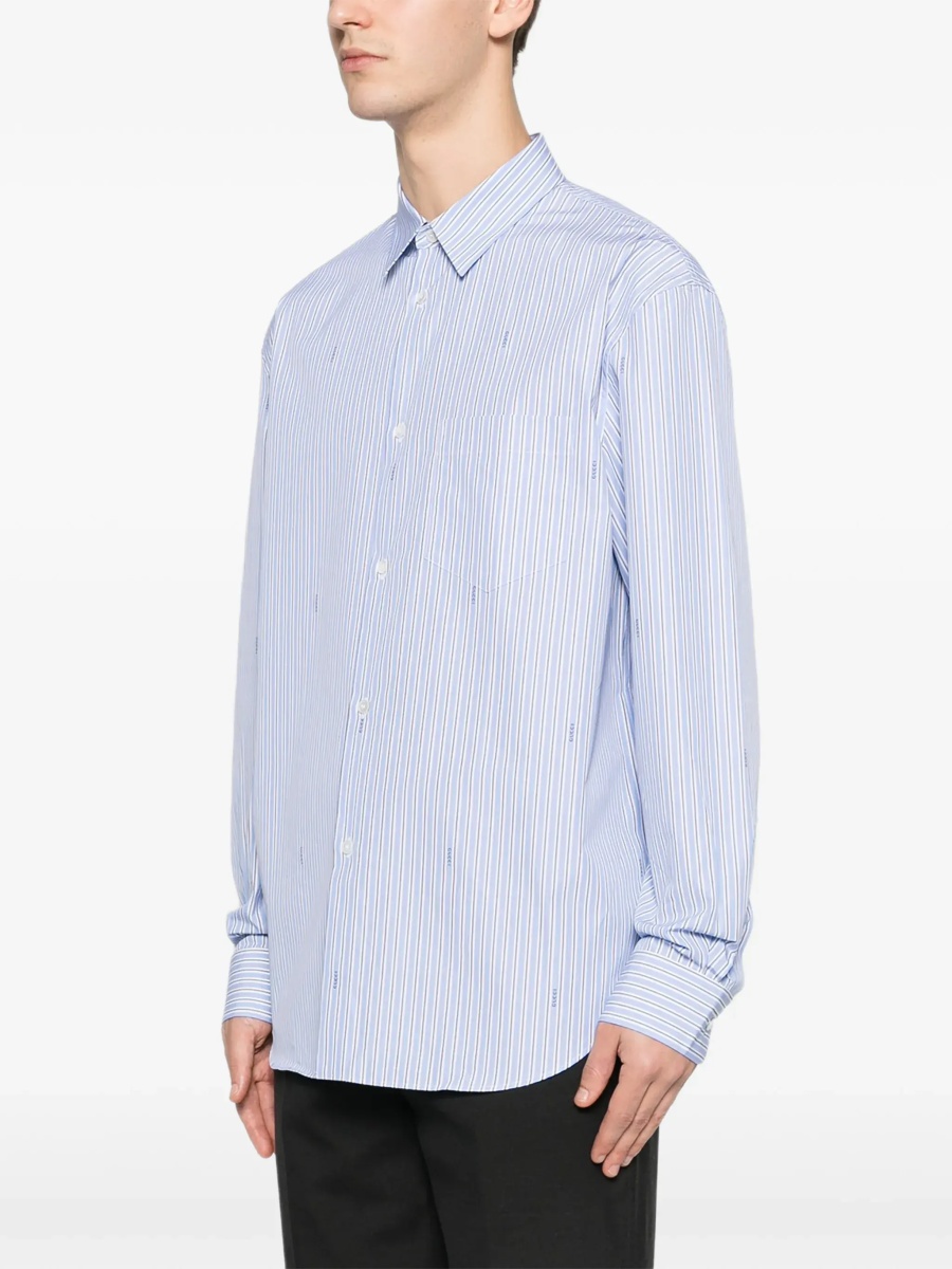 Striped cotton poplin Shirt - Img 5
