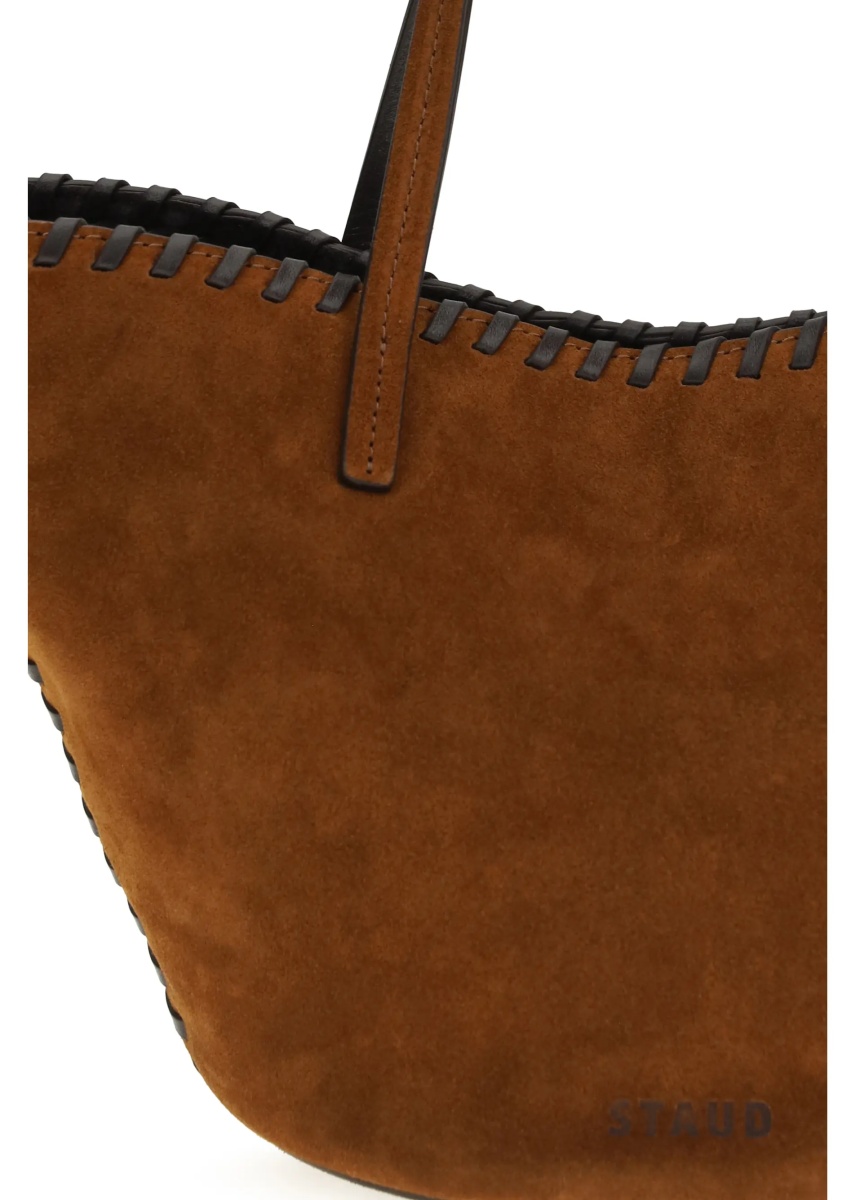 Suede Caro Handbag - Img 4