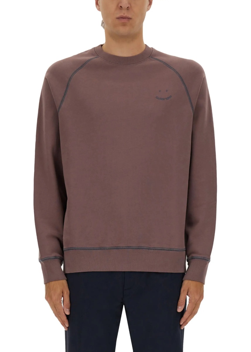 Sweatshirt With Embroidery Ps Happy - Img 3