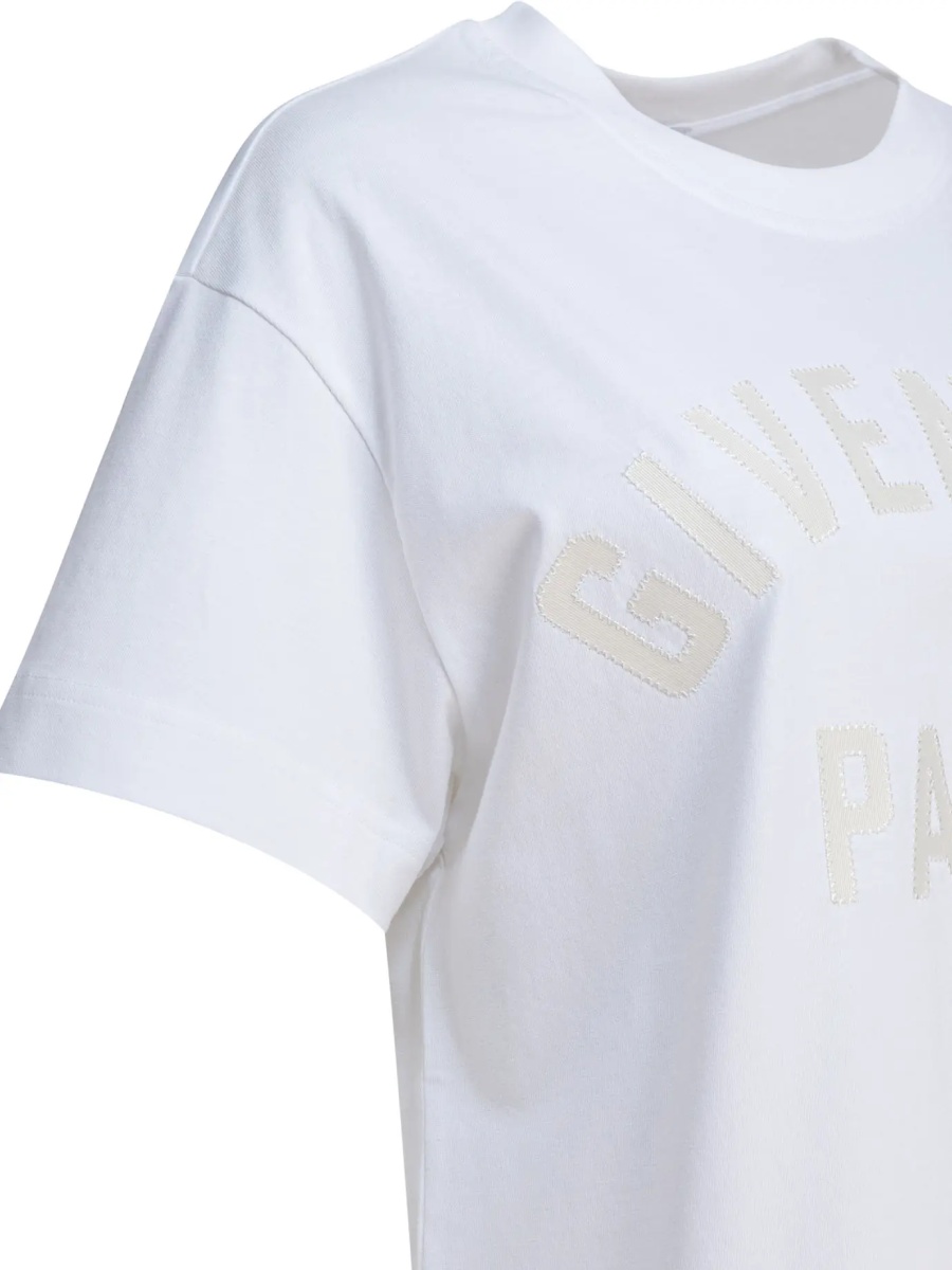 T-shirt with GIVENCHY Paris logo - Img 4