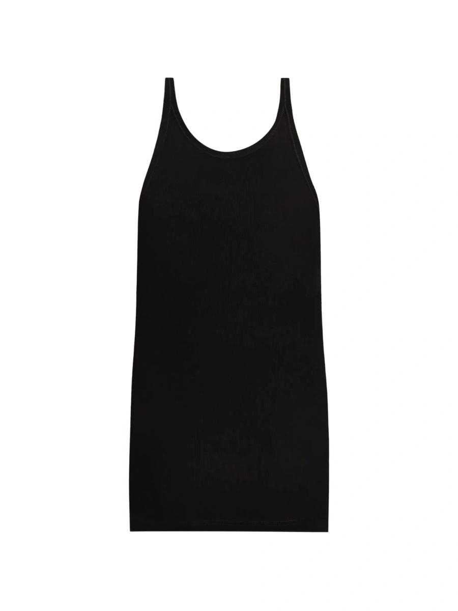 Top Dolce &amp; Gabbana negru din bumbac - Img 4
