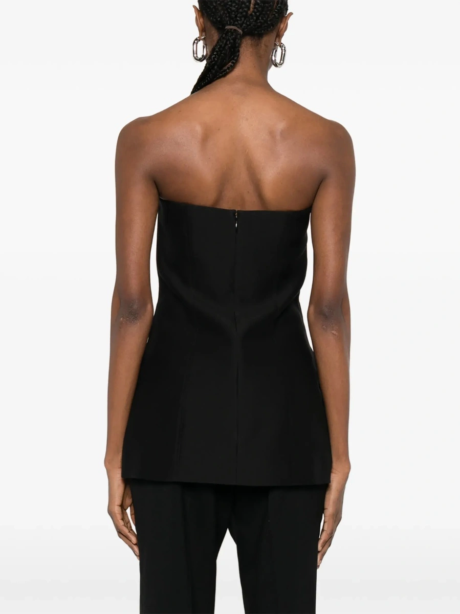 Top TOTEME negru din lana - Img 6