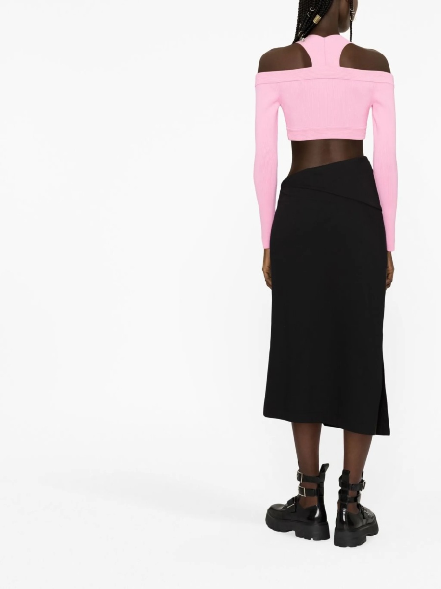 Top tricotat Alexander McQueen roz - Img 4