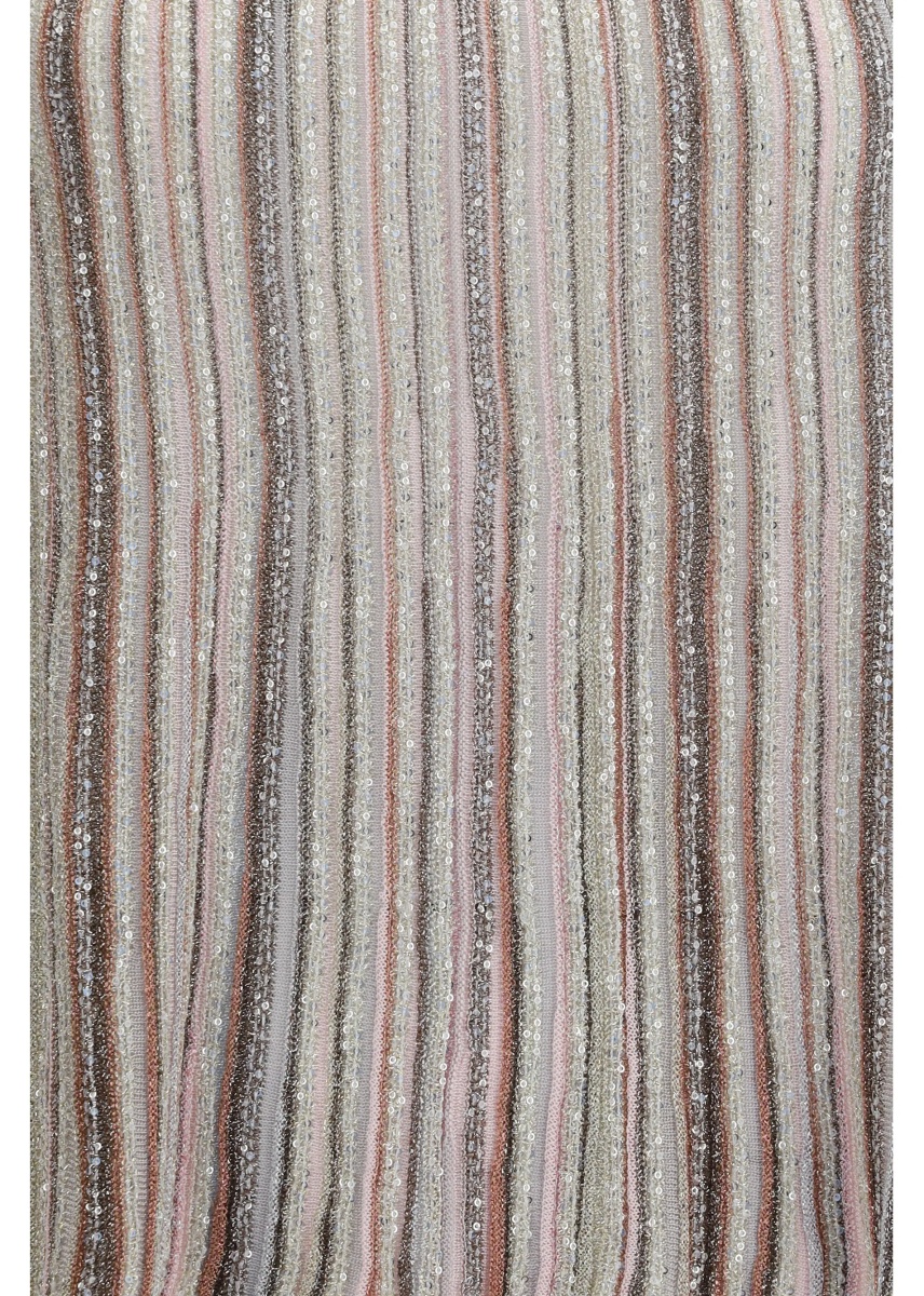 Topuri Sleeveless ribbed sequin Top - Img 3