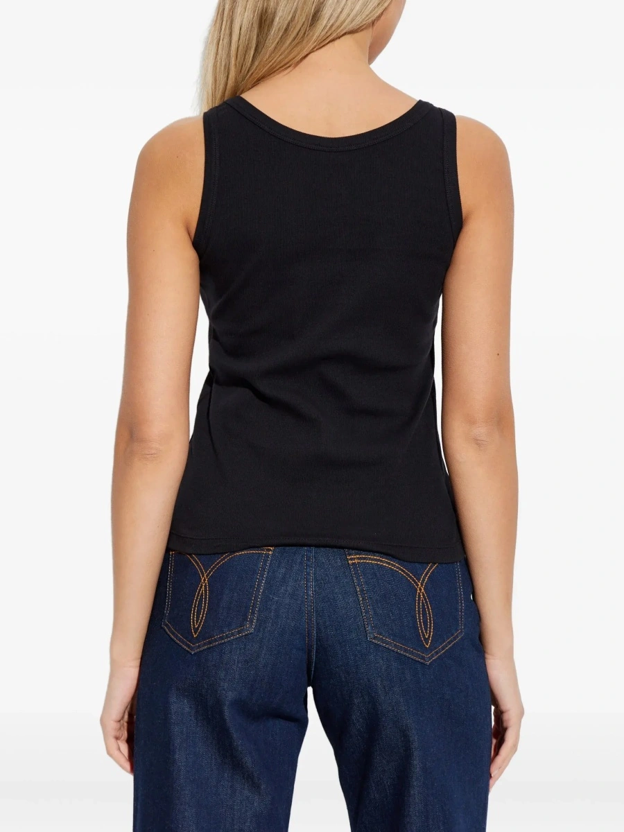 Topuri Tank Top in cotton rib stretch - Img 4