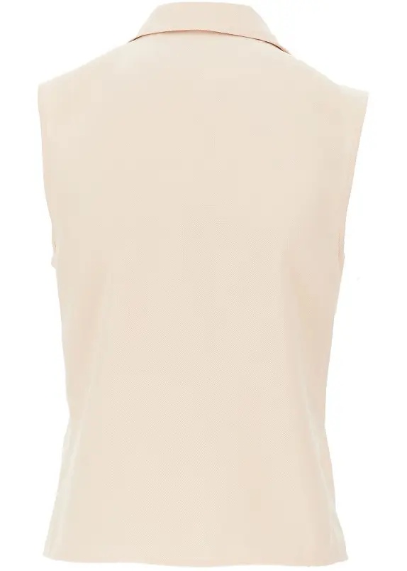 Topuri Twill top with collar - Img 3