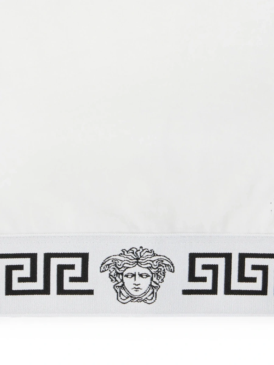 Topuri White Top with elasticized design and logo band in Cotton Women - Img 4