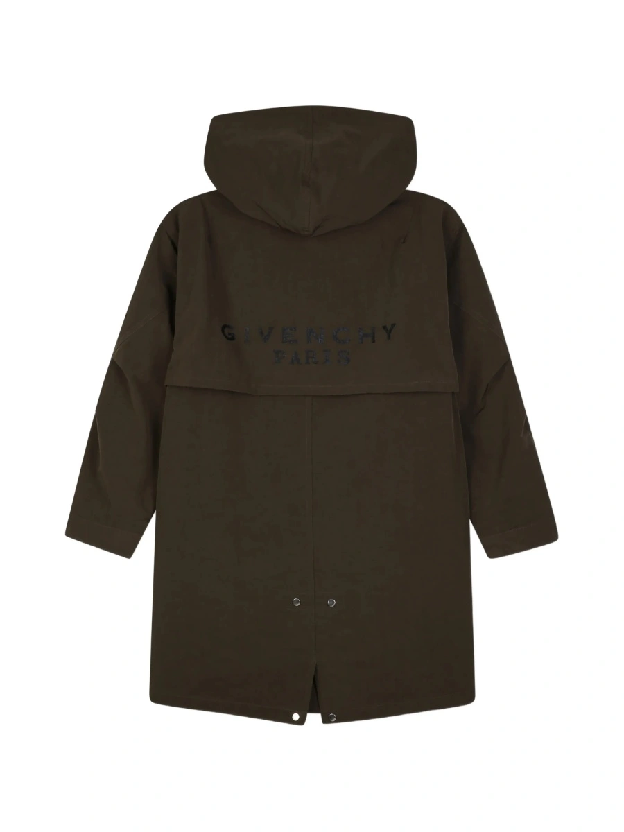 Trenci Givenchy verde din poliamida si polyester - Img 2