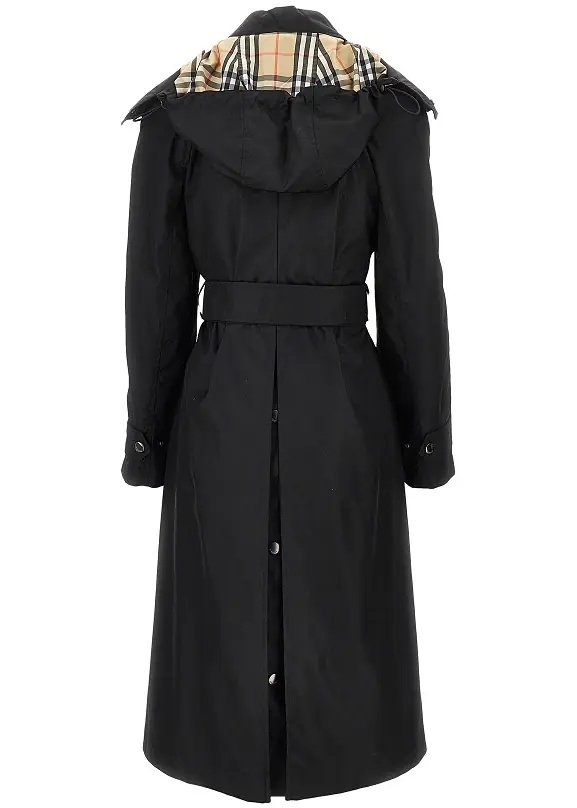 Trenciuri Nylon gabardine trench coat - Img 3