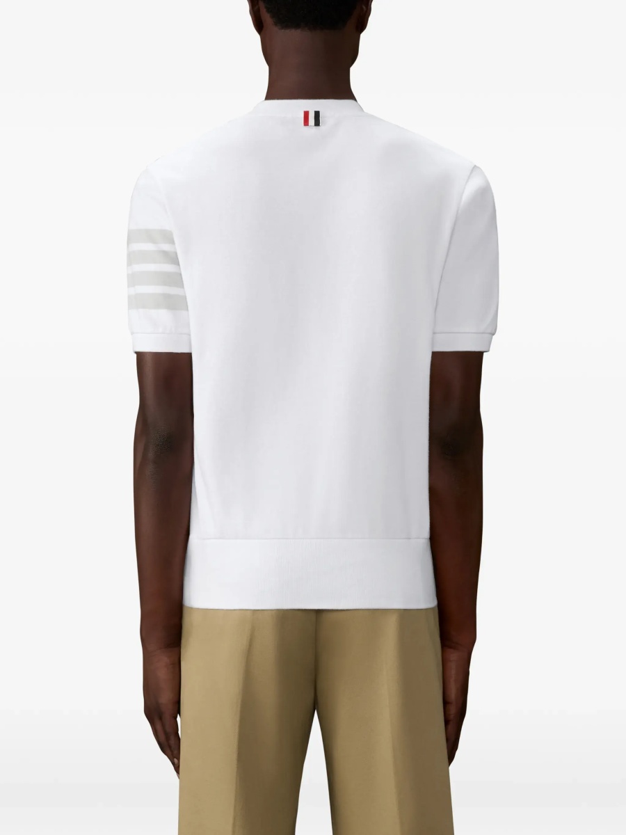 Tricou 4-Bar cotton jersey T-shirt - Img 4