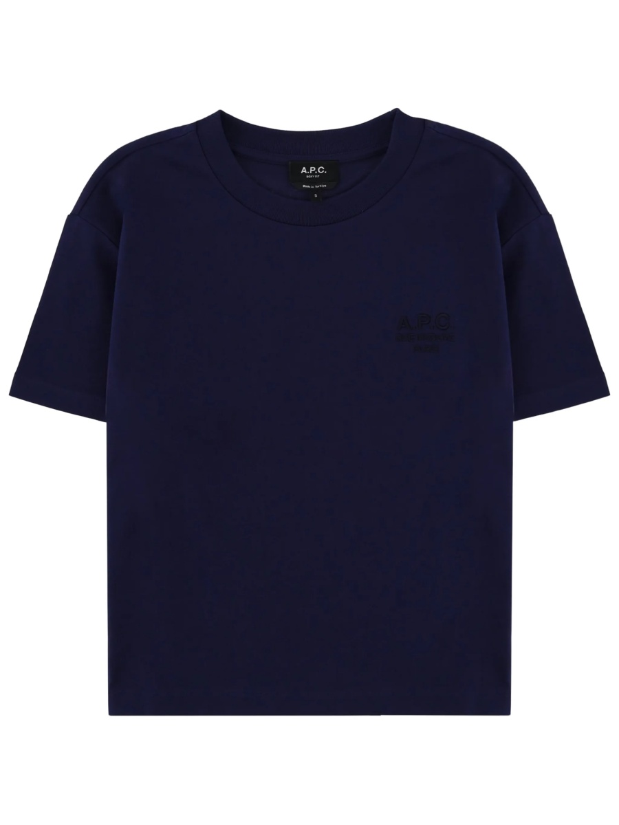 Tricou A.P.C. albastru - Img 2