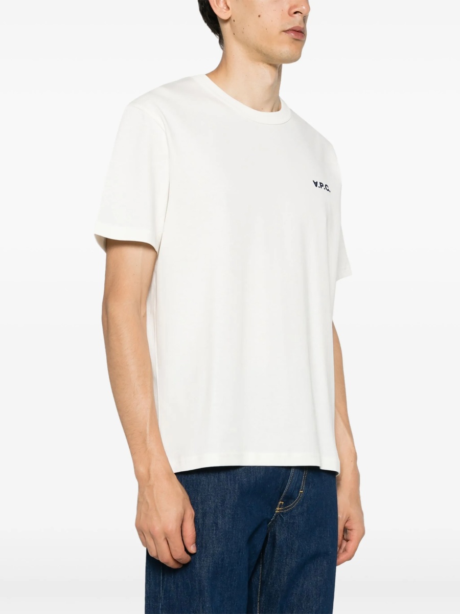 Tricou A.P.C. alb - Img 3