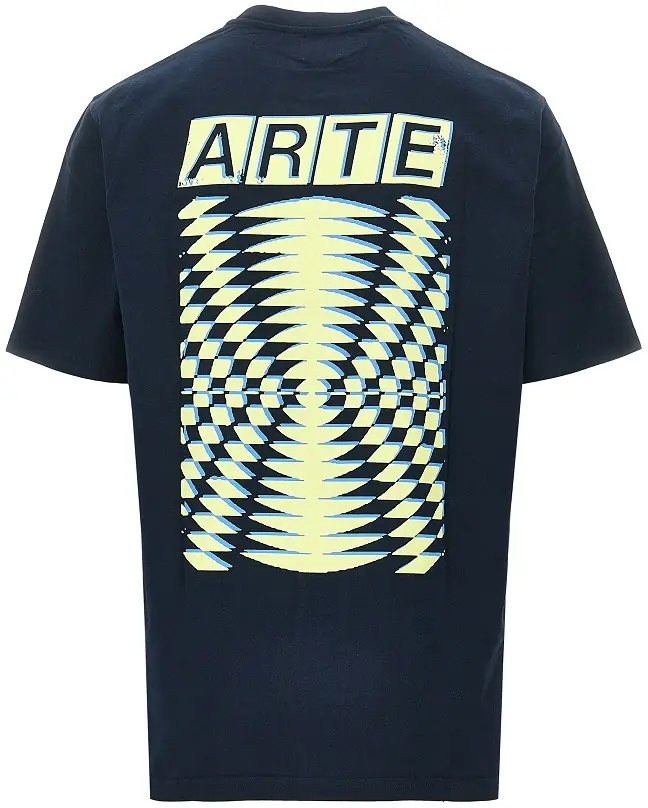 Tricou 'Abstract' print T-shirt - Img 3