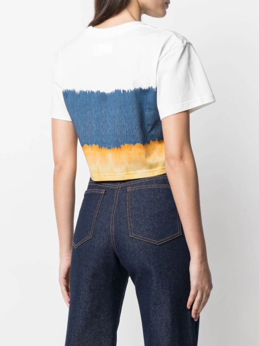 Tricou Alberta Ferretti albastru - Img 4