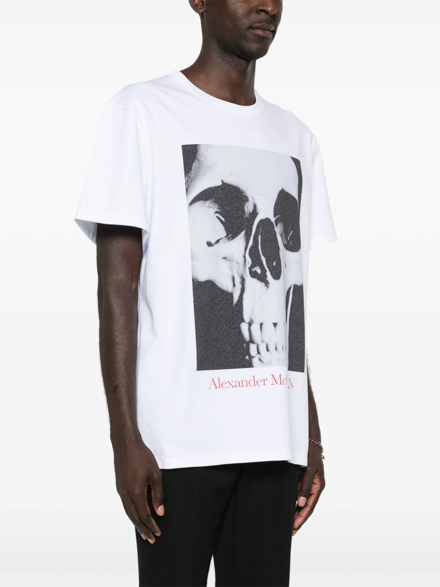 Tricou Alexander McQueen alb - Img 3