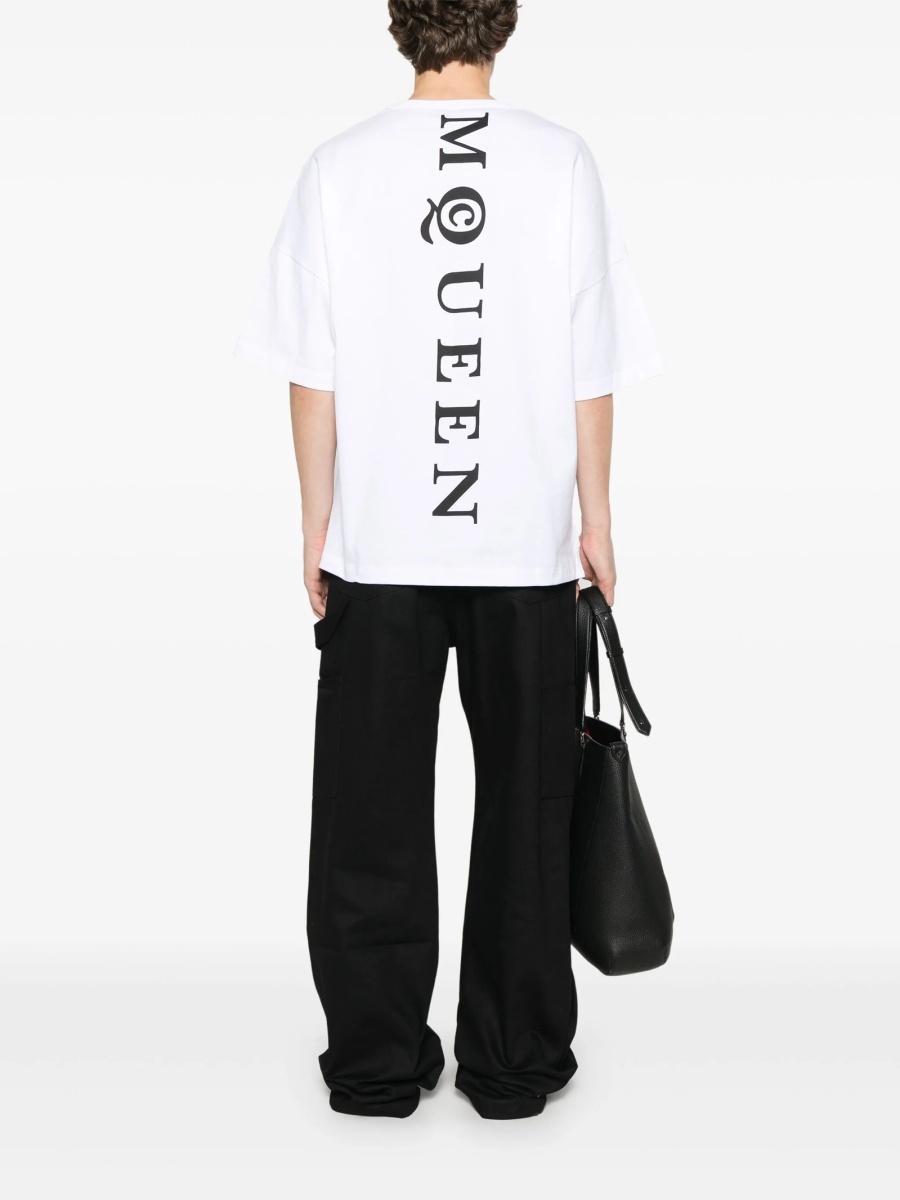 Tricou Alexander McQueen alb - Img 2