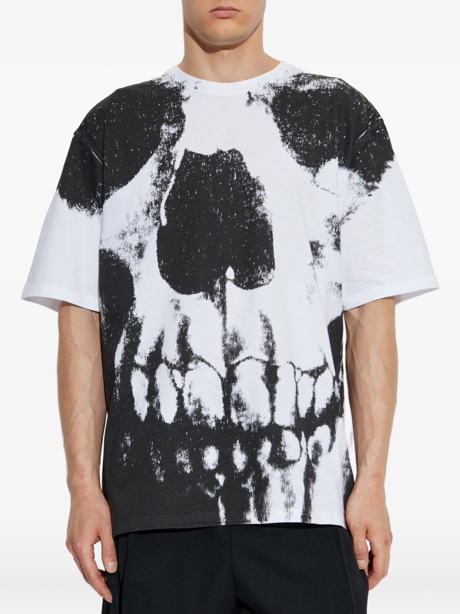 Tricou Alexander McQueen alb - Img 3