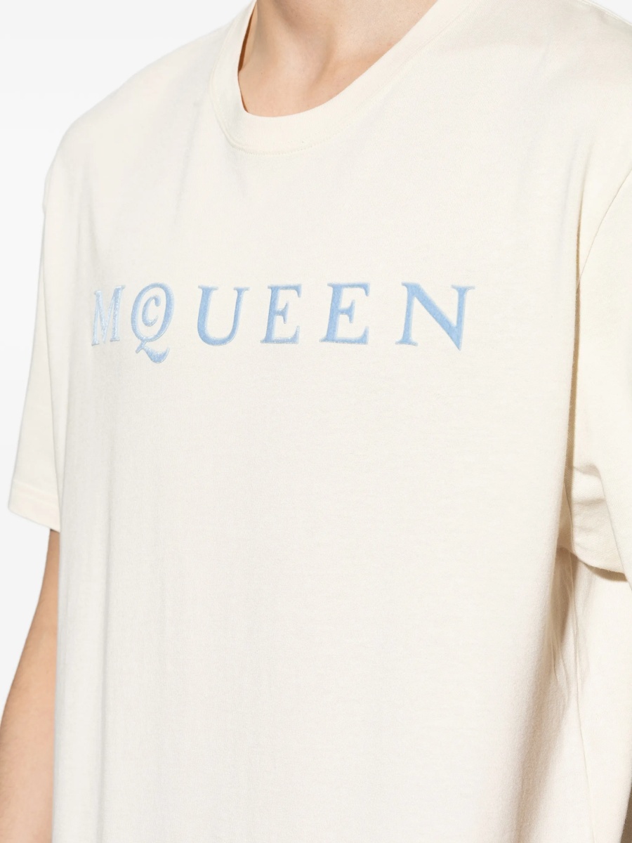 Tricou Alexander McQueen neutru - Img 5