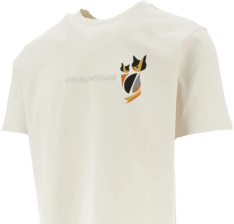 Tricou Après cats and logo embroidery print T-shirt - Img 2