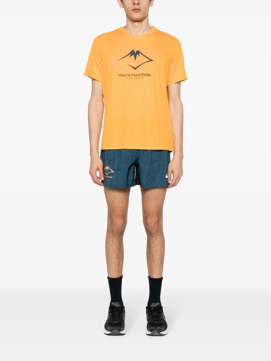 Tricou ASICS portocaliu - Img 2