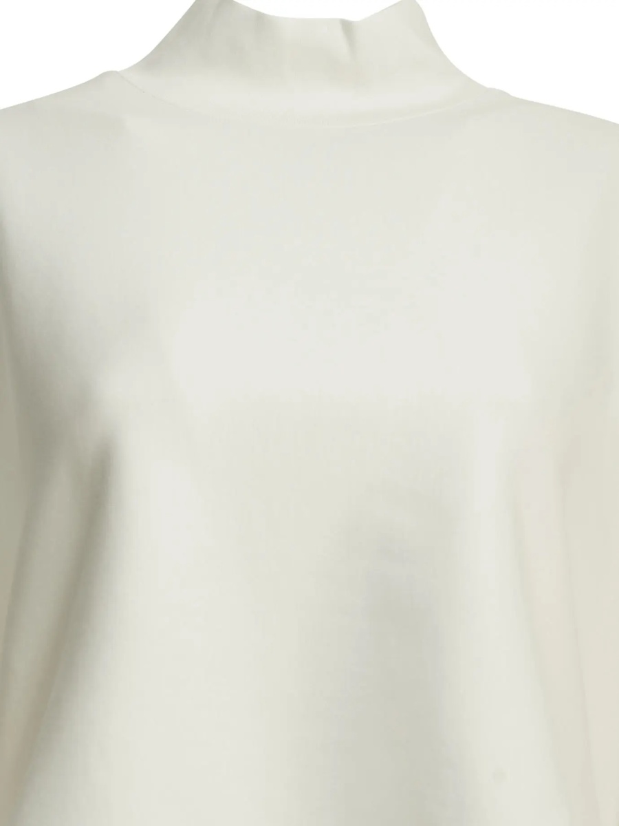 Tricou Asymmetrical mock neck T-shirt - Img 3