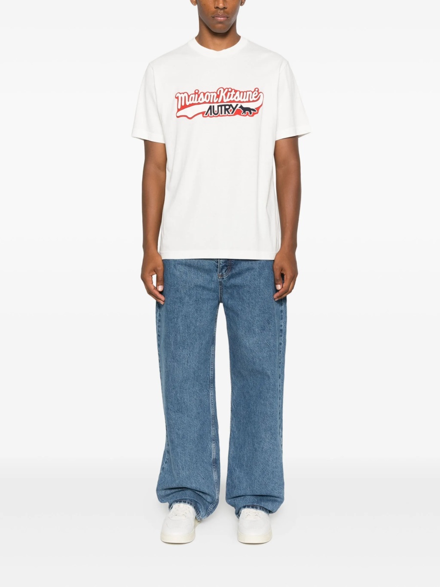 Tricou Autry X Maison Kitsune alb - Img 2